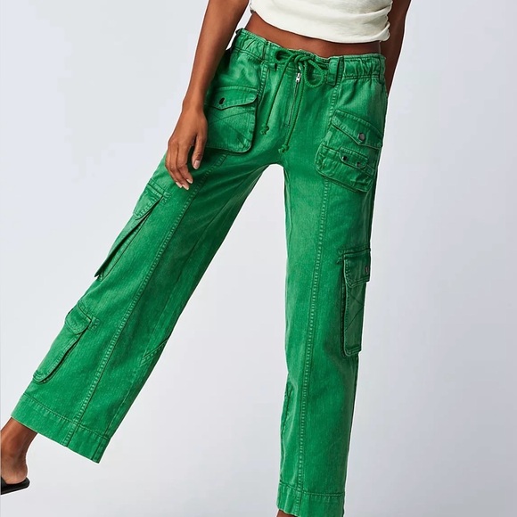 Free People Tahiti Cargo Pants - Picture 1 of 5